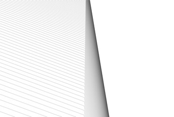 Abstract architecture 3D rendering