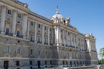 Fototapeta premium Madrid trip during the summer period