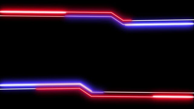 nice and cool simple duble line effect saber light border dark black 4k background screen