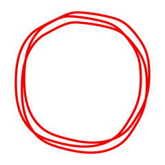 Hand drawn circle