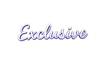 3D Exclusive Text Effect Isolated On White Background