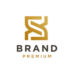 Initial Letter S Logo Design Template