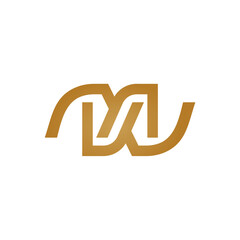 MM Initial Letter Monogram Logo Template