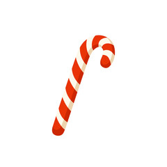 Christmas Candy Cane Sweet Illustration