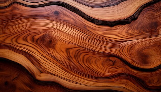 Elegant Koa Wood Texture Background With Lush Patterns On 4 X 8 Sheet