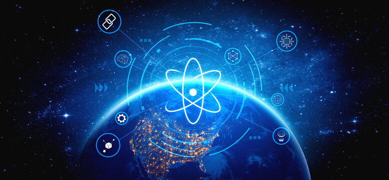 The quantum technology ecosystem as the core of future innovations. Quantum science will power advancements in AI, blockchain, and robotics. Motif