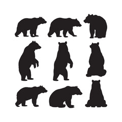 Bears Silhouettes Collection