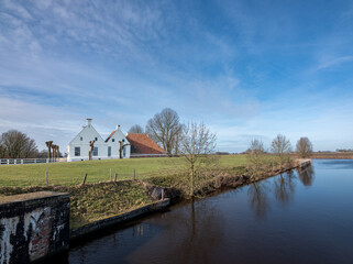 Aduarderzijl -Aduardersluis, Groningen province, The Netherlands