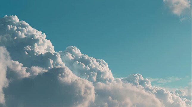 Observing Expansive Sky and Clouds in Clear Weather