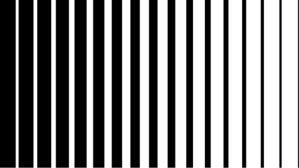 Halftone gradient vertical lines abstract background. Black and white parallel stripes pattern. Comic manga anime speed lines effect. Dynamic motion graphic screen tone texture. Minimal high-contrast 