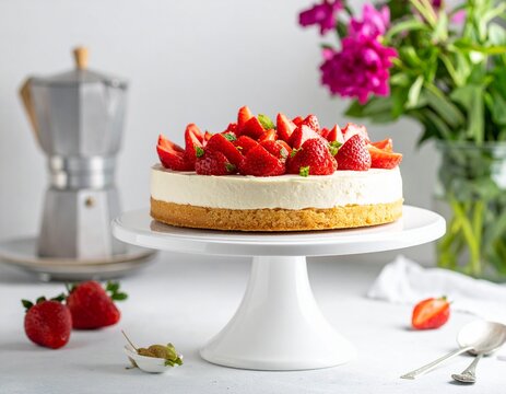 Erdbeertorte