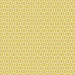 yellow and white abstract geometric seamless pattern background, repeatable motif for fabric and wallpaper design illustration