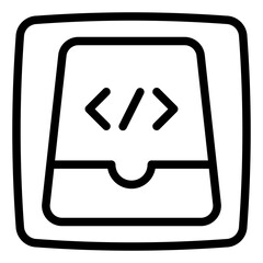 Coding icon