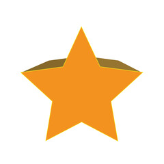 Obraz premium Star icon design template
