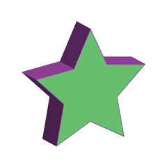 Star icon design template