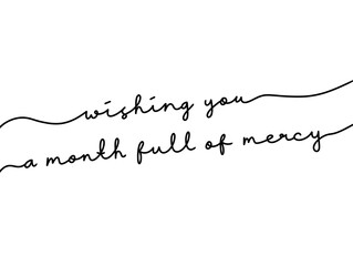 Inspirational Handwritten Quote on White Background