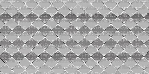 Fototapeta premium Black and white checkered rectangular frame. Square racing checkerboard pattern. Chessboard geometric pattern. Rally checkerboard pattern. Finish racing frame. Vector illustration on white background