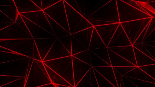 red abstract fractal background
