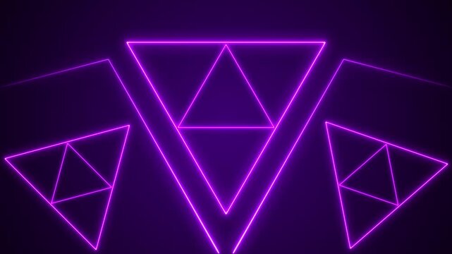 abstract purple background with glowing lines