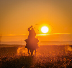 Roping the sunrise