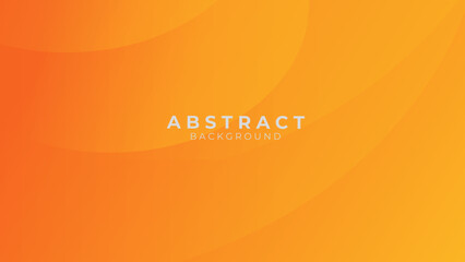 Vibrant orange abstract vector background with soft fluid wave shapes and modern professional gradient aesthetic.
