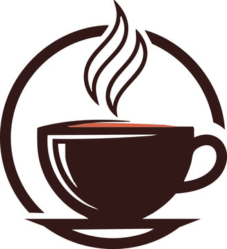 cofee cup logo. vector , logo icon ,