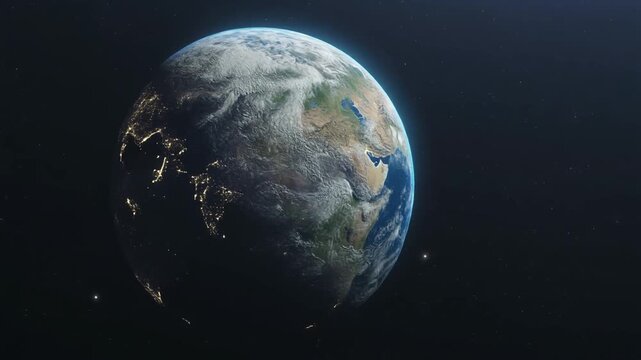 earth in space