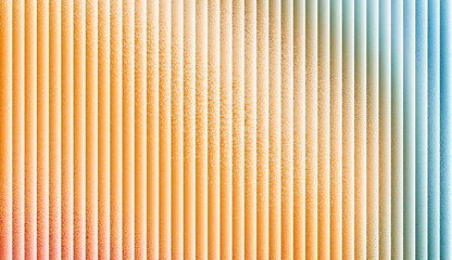 Obraz premium Abstract Vertical Slat Background with Vibrant Warm Rainbow Gradient and Soft Grainy Texture Overlay