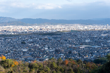 Obraz premium Kyoto Trail and surrounding area scenery