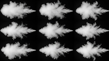 Dynamic cloud formations against stark backdrop, representing potential energy source in the