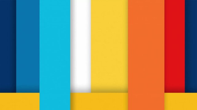 Colorful abstract vertical animation background with bold gradient panels and clean modern style, perfect for presentations,or creative video projects.