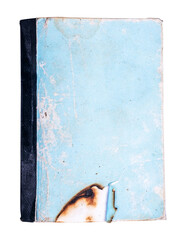 vintage book cover isolated