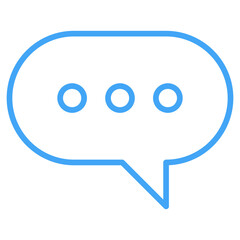 Flat Colored Message Icon Set in Outline and Solid Style for Interface Navigation