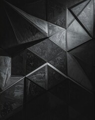 abstract black geometric background