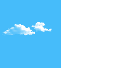 Fluffy cloud floating in a clear blue sky, perfect for dreamy designs and adding a touch of serenity to your creative projects with a peaceful atmosphere