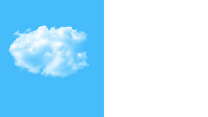 Fluffy cloud floating, perfect for dreamy designs and adding a touch of whimsy, use it to evoke peace and tranquility in your creative projects today