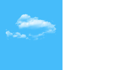 Clouds in blue and black backgrounds for versatile design use