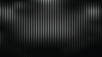 Obraz premium Dark Gray Vertical Striped Metal Texture Background Vector