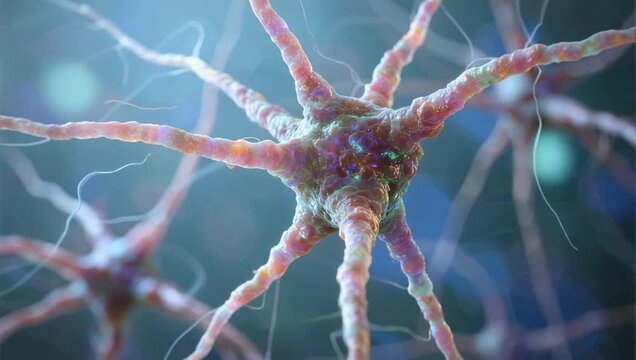 Neuron cell structure