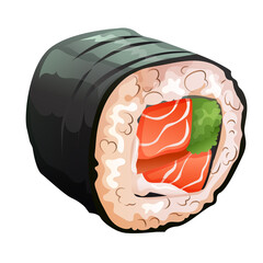 sushi rolls maki japanese asian food