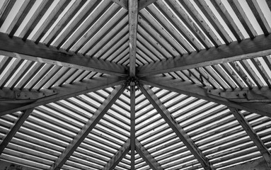 Obraz premium Abstract Metal Background in Black and White.