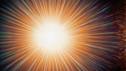 Radiant Burst - A Captivating Display of Light and Energy.