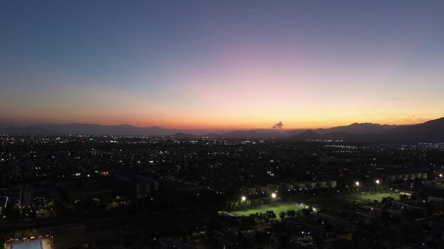 sunset in the city, sun, sunset, dusk, city, Chile, ee.uu, america latina,