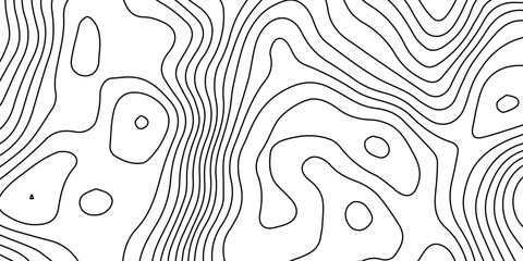 Fototapeta premium Seamless black and white abstract vector pattern featuring floral ornaments and tribal wave line art elements for a stylish decorative wallpaper backdrop