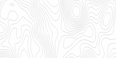 Contour abstract map relief land outline. Topographic map patterns. White wave paper curved reliefs abstract background. Background of the topography map. Abstract pattern with lines. © armans