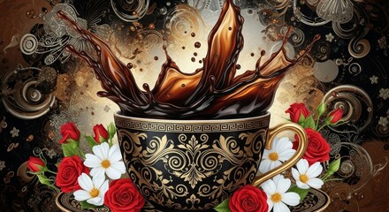 Morning Brew and Whispering Flower