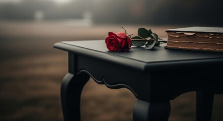 The Stillness of a Red Rose