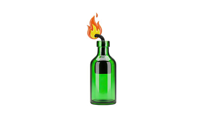 Molotov Cocktail transparent background