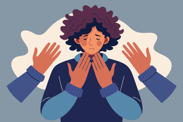 Feeling overwhelmed and needing support? Depicts anxiety, stress, and the importance of mental health awareness for a balanced lifestyle and emotional well-being