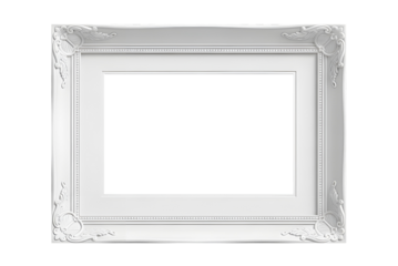 White photo frame, vintage postcard photo frame mockup with highlighted shadow, photo, mockup, image, frame, card, vector